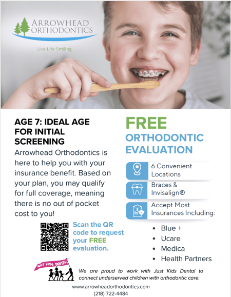 Arrowhead Orthodontics and JKD Flyer